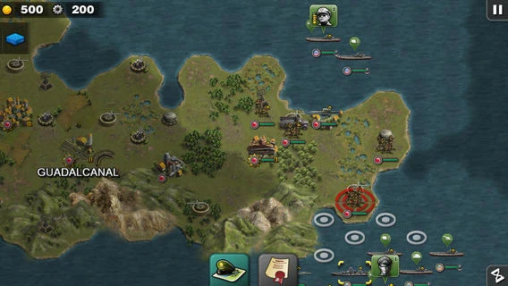 Glory of Generals: Pacific-WW2 screenshot